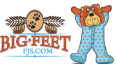 Big Feet Pajama Co Logo